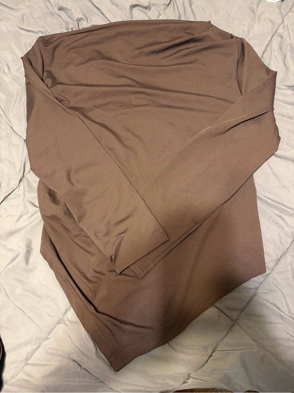 Amazon two piece set in chocolate brown